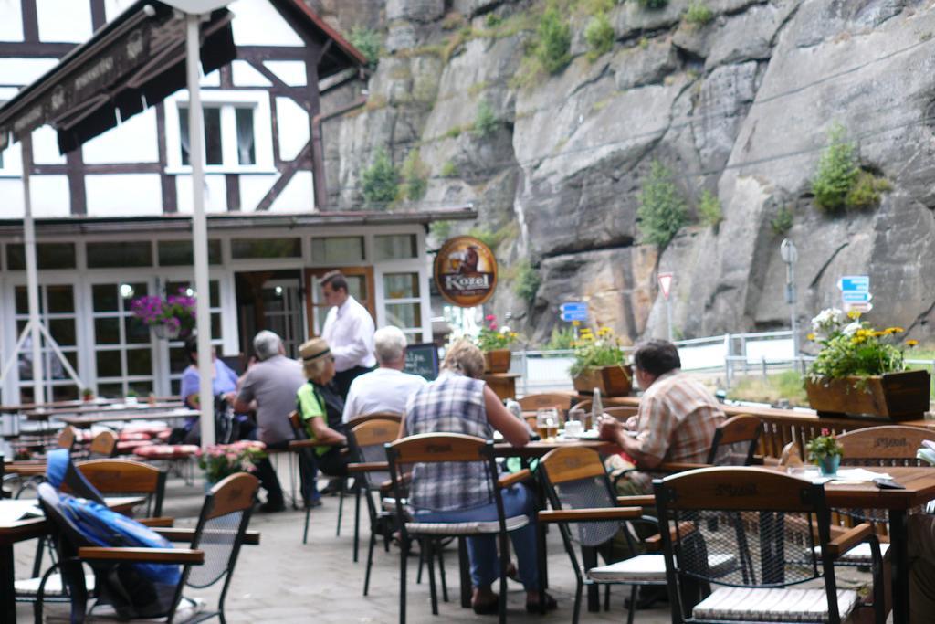 Pension Soutesky Hřensko Extérieur photo