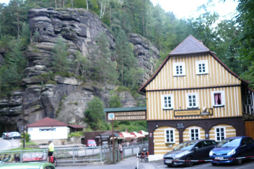 Pension Soutesky Hřensko Extérieur photo
